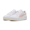 Sneaker PUMA "CARINA STREET LUX CRAFTED FLOWERS", Gr. 40,5, rosa (puma weiß, rose quartz), Synthetik, sportlich, Schuhe