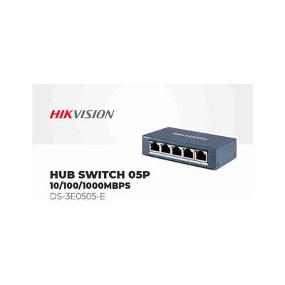 Hikvision - DS-3E0505-E - 5-PORT unmanaged gigabit switch