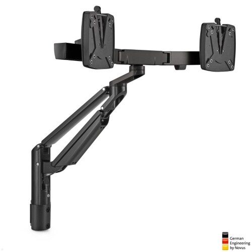 Novus Clu Plus X2 Dual Monitorhalter für TSS Säulen (992+2008+001), schwarz Image