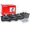 Brembo Bremsbelagsatz Hinterachse [Hersteller-Nr. P85017] für Audi, Citroën, Mg, Peugeot, Renault, Seat, Skoda, VW