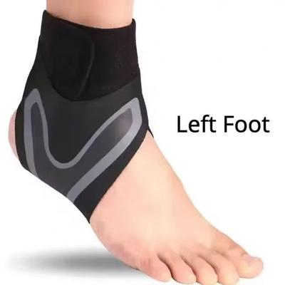 Adjustable Ankle Support Brace – Non-Elastic Compression Wrap for Injury Prevention, Sprain Protection Stability, Sports Fitness Protective Gear for Outdoor Activities