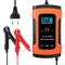 Decdeal - Caricabatteria per auto moto 12V5A Caricabatterie universale per riparazione intelligente