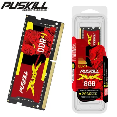PUSKILL DDR4 Notebook Ram DDR3L 32GB 16GB 8GB 4GB 1.2V 3200MHz 2666MHz 2400MHz 1.35V 1600MHz