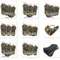 Golf accessories camouflage club head cover set for golf Driver fairway wood UT putter