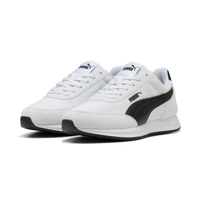 Sneaker PUMA "R78 LIGHTWIND", Gr. 44,5, schwarz-weiß (puma weiß, puma schwarz), Textil, mehrfarbig, sportlich, Schuhe Image