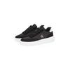 Sneaker CALVIN KLEIN JEANS "CHUNKY CUPSOLE LOW MIX IN", Damen, Gr. 39, schwarz-weiß (schwarz, weiß), Leder, sportlich, Schuhe, Freizeitschuh, Halbschuh, Schnürschuh mit CK Logo
