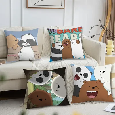 Niedlicher, bequemer, weicher Kissenbezug für Sofa, Wohnzimmer, Zuhause, Büro, Dekoration, Image