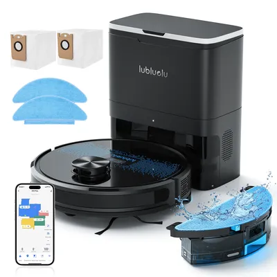 Lubluelu SL60 Plus Roboter-Staubsauger, selbstentleerend, freihändig bis zu 60 Tagen, 4000 Pa Image