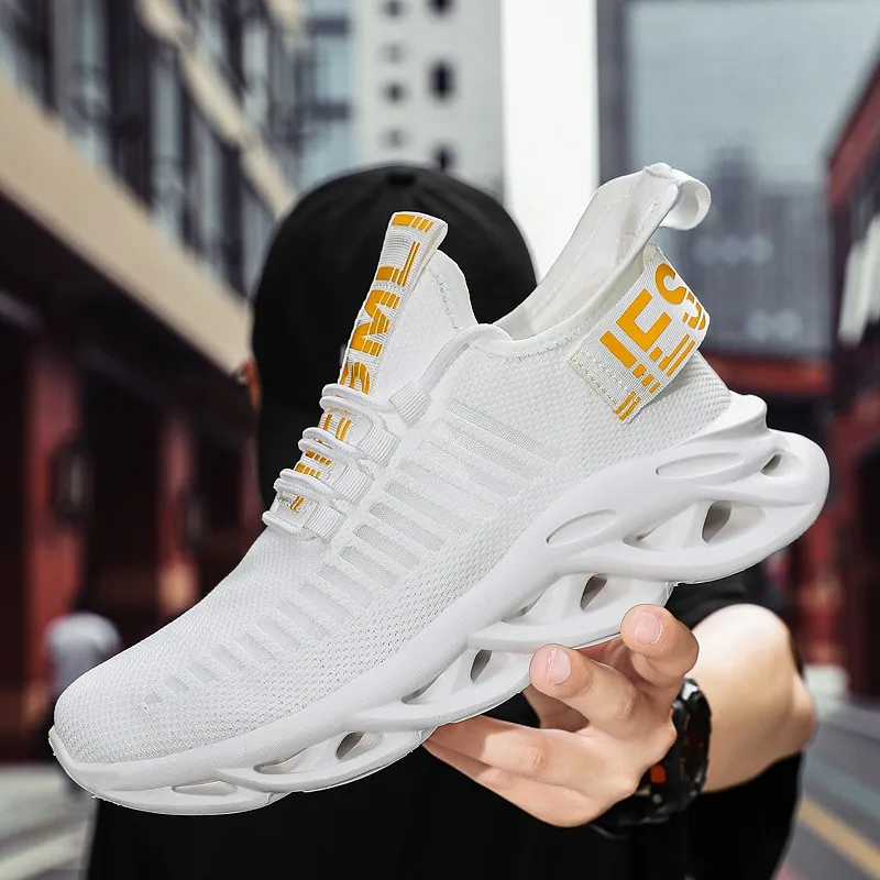 YRZL Männer Schuhe Sport Bequeme Turnschuhe Atmungs Paar Laufschuhe Frauen Tenis Sport Schuh Weiß Walking Man Turnschuhe
