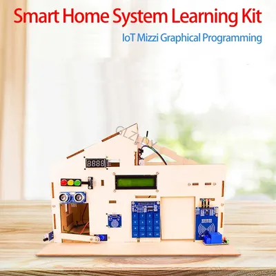Smart Home System Learning Kit für Arduino UNO IOT MIXLY grafisches Programm STEAM Education Modular Program Software Robot App Image