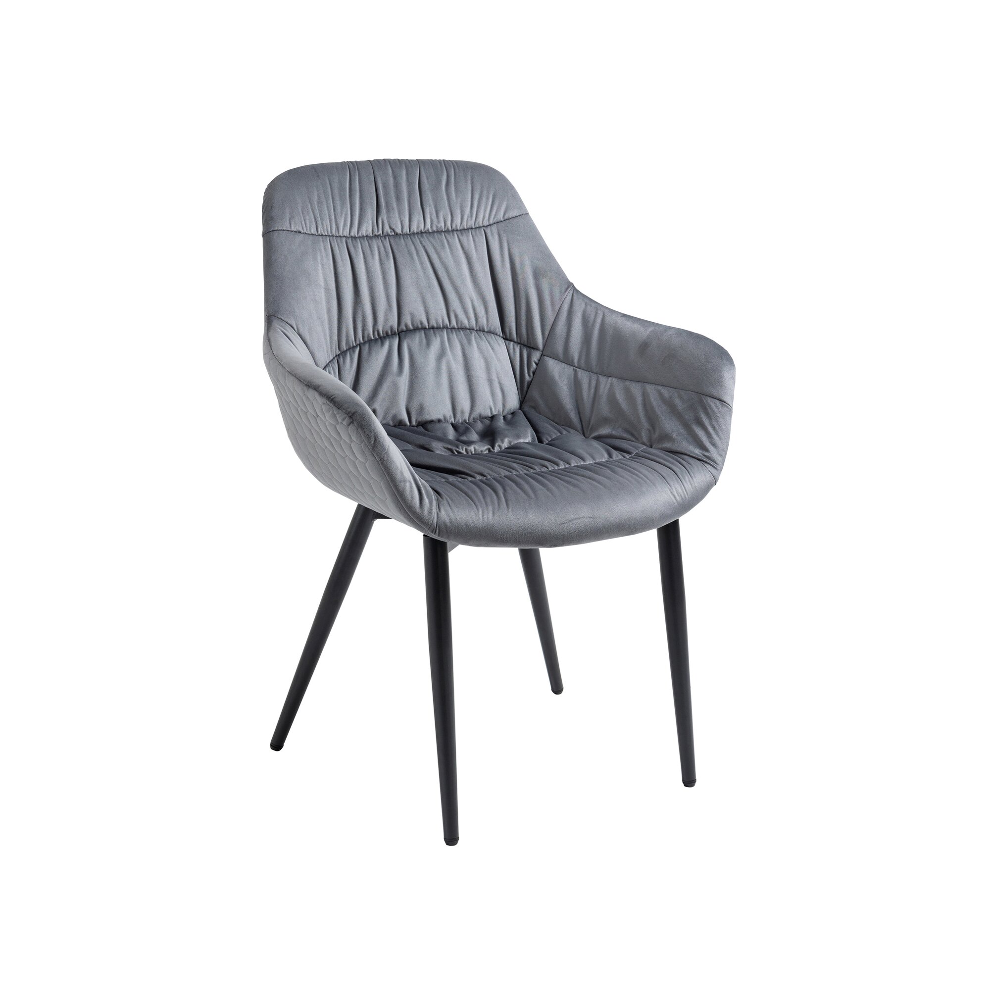 SalesFever »Harper« Armlehnstuhl grau 63x81,5x61 cm