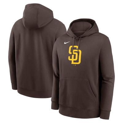 San Diego Padres Nike Logo Club Fleece Hoodie - Herren Image