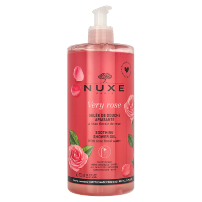 Nuxe Very Rose Soothing Shower Gel.