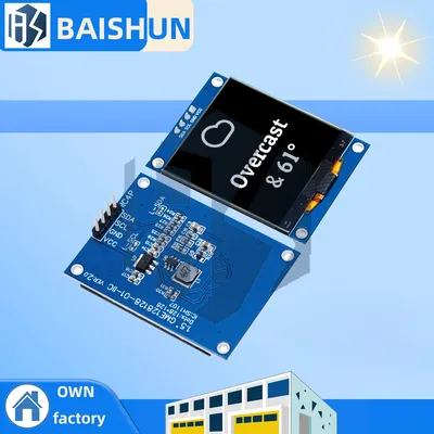 ALL NEW 1.5 Inch 128x128 OLED Shield Screen Module High quality Product For Raspberry Pi For STM32