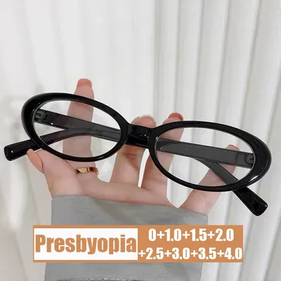 Fashion Oval Frame Reading Glasses Unisex Women Men Blue Light Blocking Presbyopia Eyeglasses