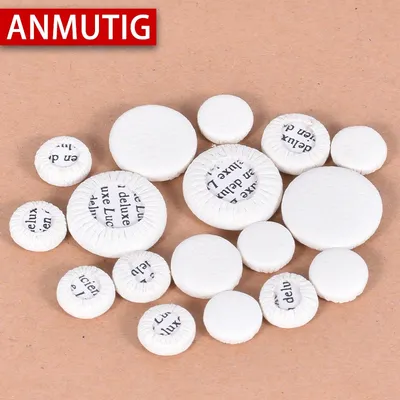 ANMUTIG Bb Clarinet Sheepskin Casing Sound Hole Pad 17 Pieces Accessory