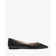 Kate Spade Womens Hallie Smooth Leather Flat - Black - Size UK 8.5 | Kate Spade Sale | Discount Designer Brands
