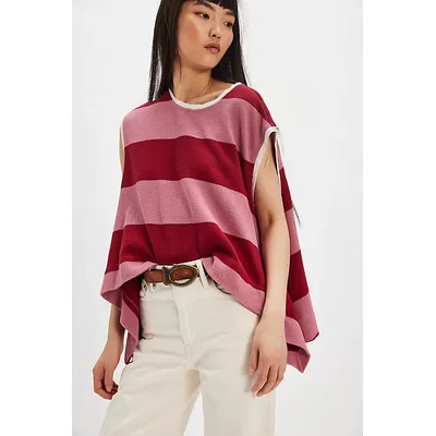 Walcott Sweatshirt at Free People in Pink Combo, Size: XS