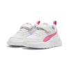 Sneaker PUMA "TRINITY LITE AC+ INF", Gr. 22, puma weiß, magic rose, vapor gray, Textil, unifarben, sportlich, Schuhe, für Kinder