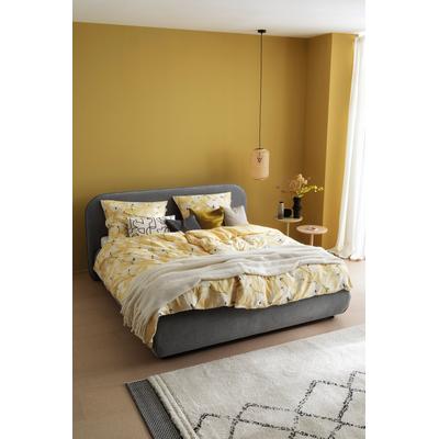 Wendebettwäsche "Fleur", gelb, B/L: 155cm x 220cm, , Satin, B/L: 80cm x 80cm, Satin, 100% Baumwolle, SCHÖNER WOHNEN-KOLLEKTION, Bettwäsche, aus reiner Baumwolle Image