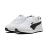 Sneaker PUMA "R78 LIGHTWIND", Gr. 43, schwarz-weiß (puma weiß, puma schwarz), Textil, mehrfarbig, sportlich, Schuhe