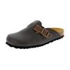 Pantolette LICO "Bioline Clog", Gr. 49, braun, Synthetik, Schuhe