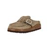Slipper CRUZ "Emilian", Damen, Gr. 40, braun (hellbraun), Rindsleder, casual, Schuhe, im klassischen Design