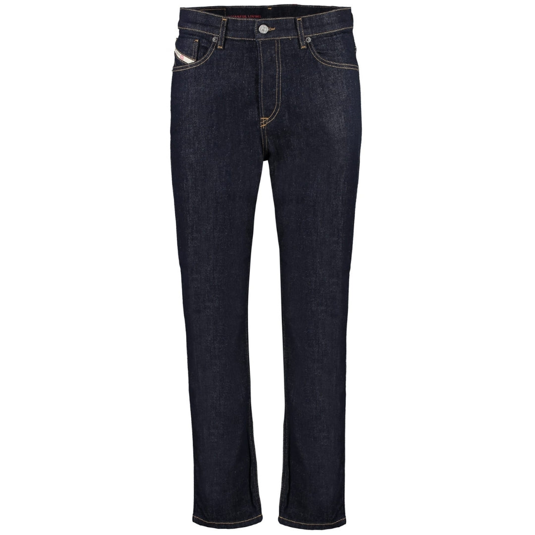 Diesel Mens D-fining Tapered Dark Blue Denim Jeans - Size 28W/30L | Diesel Sale | Discount Designer Brands