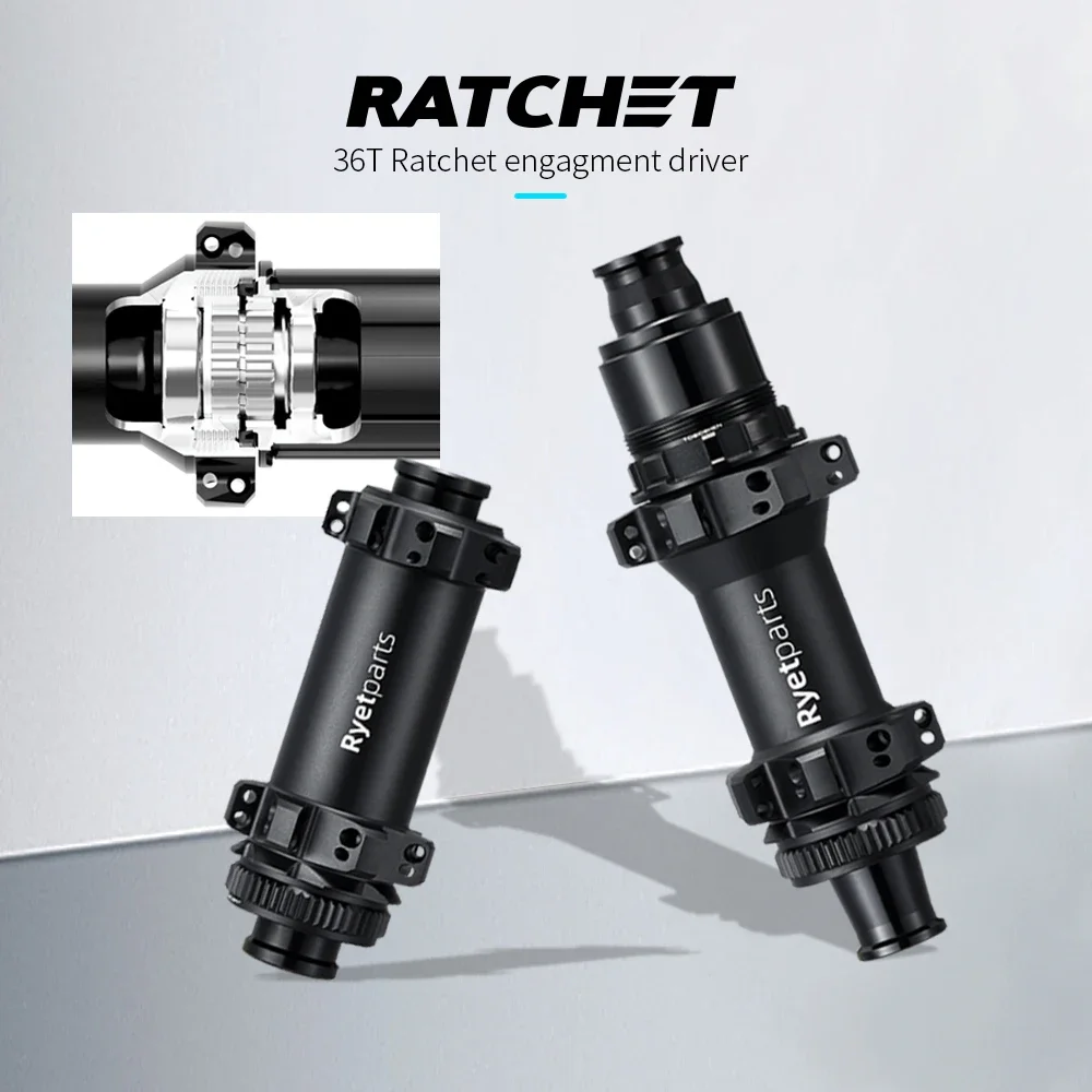 RYET MTB Nabe Straightpull 148 28 Loch Buchse 36T Ratsche HG XD MS Boost 12 Geschwindigkeit Steckachse 28h Maza Fahrradnaben 148 Teile Image