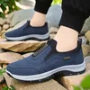 Frühlings- und Sommer-Laufschuhe für ältere Menschen, 2025, neue Outdoor-Casual-Sportschuhe, One-Pedal-Papa-Schuhe, große Wanderschuhe für Herren