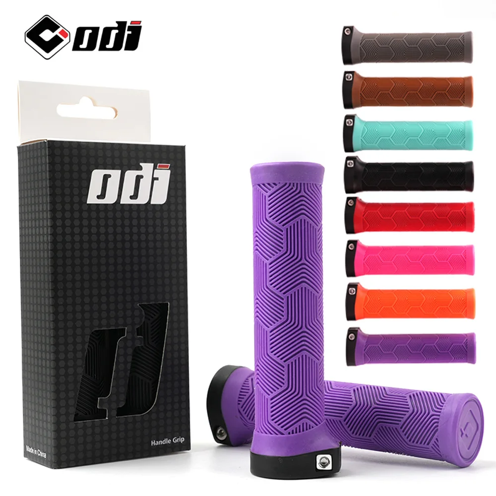 ODI MTB-Lenkergriffe 22 mm Gummi-Fahrradgriffe für Berg, zusammenklappbar, ergonomische BMX-Fahrradgriffe, Fahrradzubehör Image