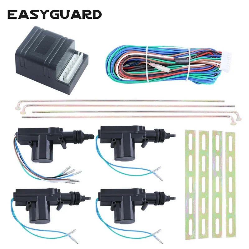 Easy guard universal quality 1 control 3 zentrales tür verriegelung system dc12v kompatibel mit allen auto alarmsystemen Image
