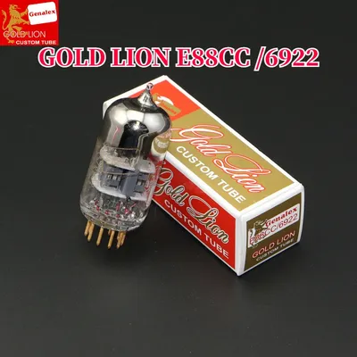 Gold Löwe e88cc 6922 Vakuum röhre Upgrade 6922 e88cc ecc88 6 dj8 6 n11 Hifi Audio ventil Image