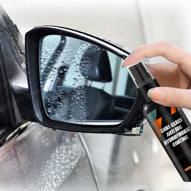 Auto Wasser Abweisend Spray Anti Regen Beschichtung Für Autos Glas Hydrophobe Anti-regen Flüssigkeit Windschutzscheibe Spiegel Maske Auto Chemische alter Image