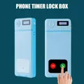 Cassetta di sicurezza per smartphone Borsa per timer Custodia di sicurezza per telefono cellulare portatile Cassetta di sicurezza per autodisciplina per telefoni cellulari