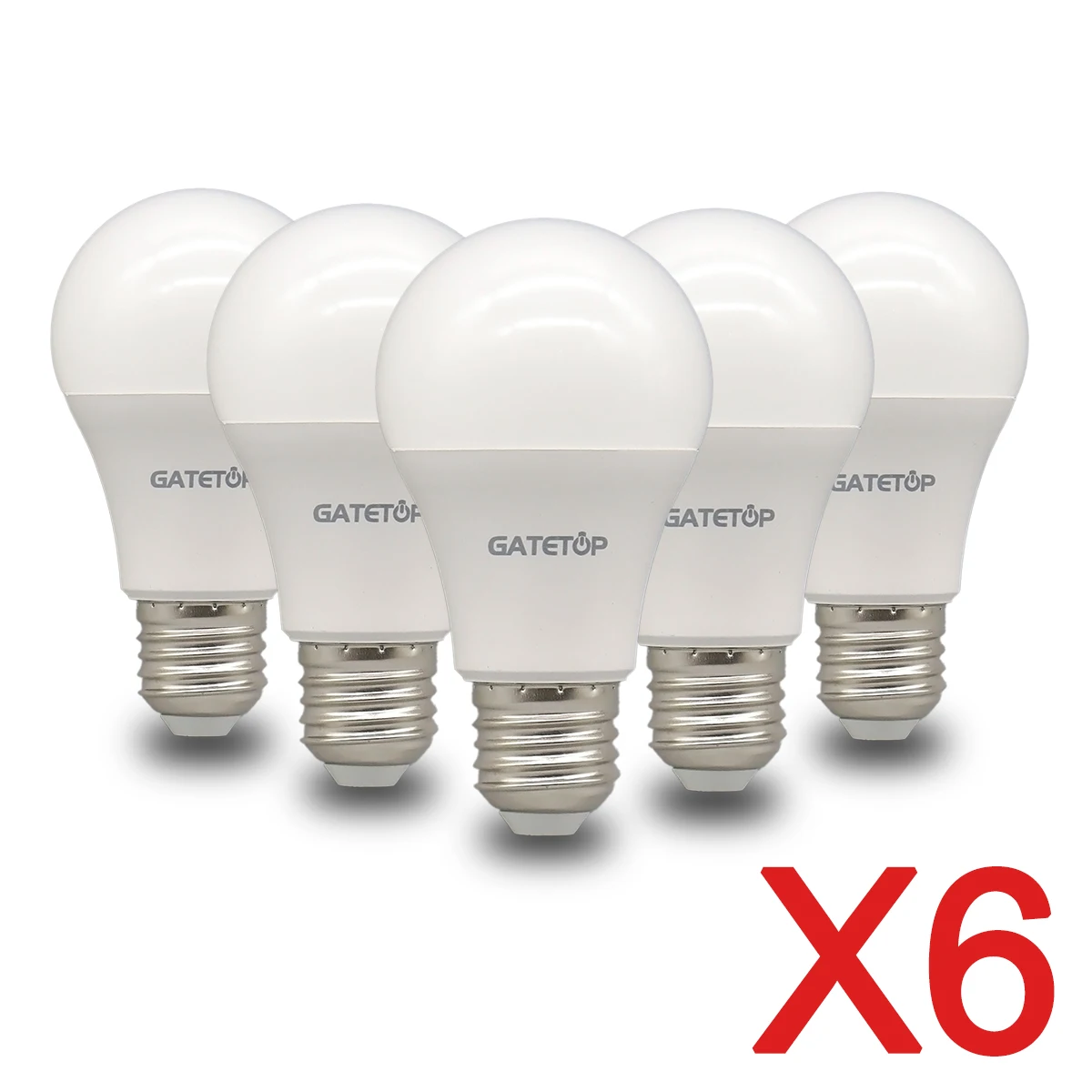 6 pz/lotto lampadina A LED E27 AC 110 V 220 V 3 W 8 W 9 W 12 W 15 W 18 W 20 W 24 W lampada A LED Risparmio Lampadine Bianco Caldo Freddo per la Luce Domestica