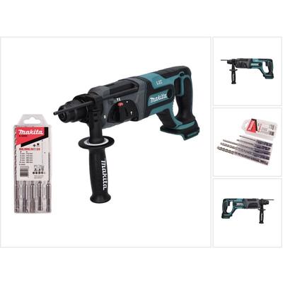 Makita - dhr 241 z Akku Bohrhammer 18 v 2,0 j sds plus + 5 tlg. Bohrer Set - ohne Akku, ohne Image