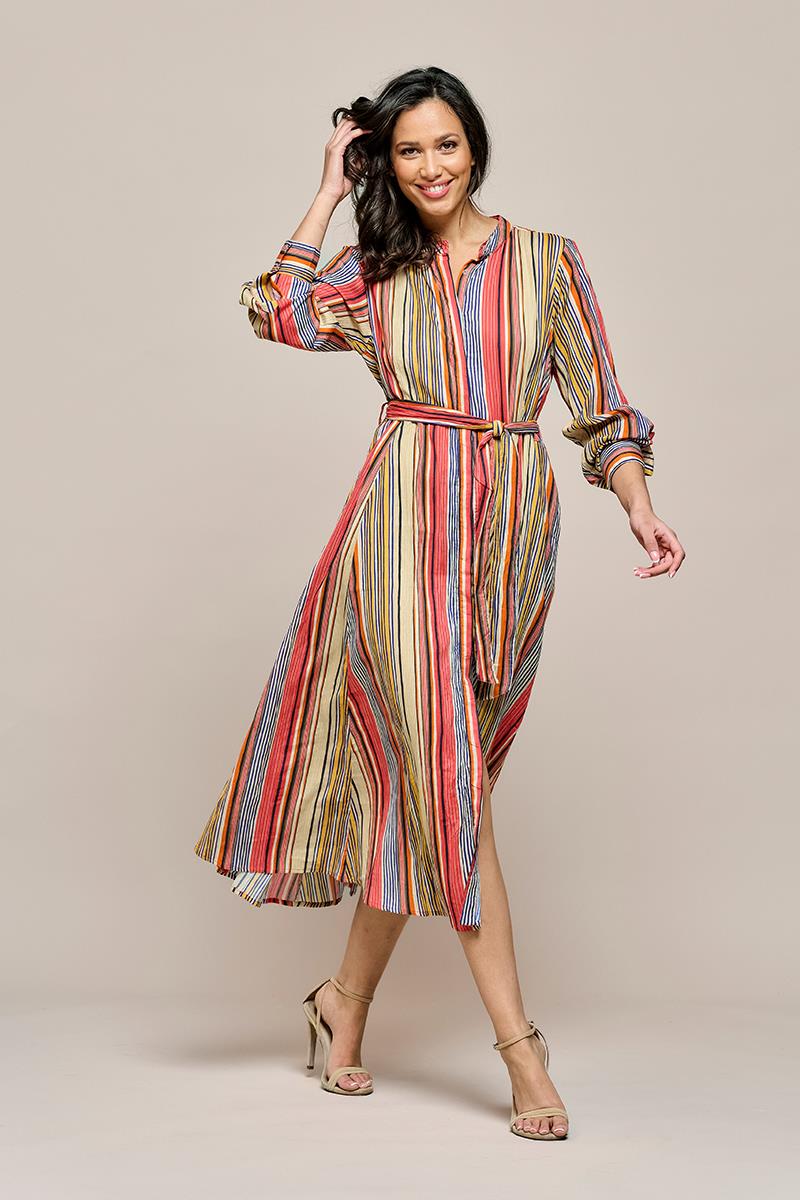 Gilly-Print-Kleid Multi Image