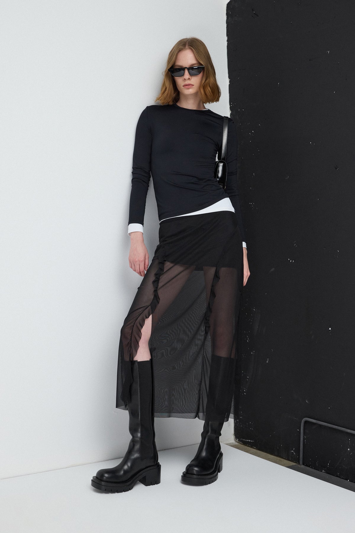 Mesh Rüschen Rock Image