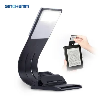 Bookmark Book-light Stepless Dimming E-book Kindle light 3 colors temperature Folding Rechargeable