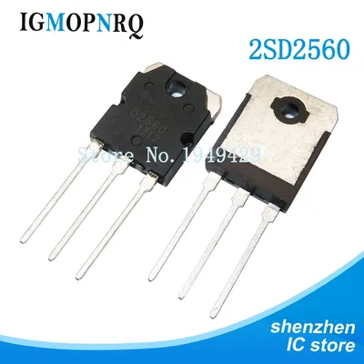 4PCS B1647 D2560 2SB1647 2SD2560 (2PCS* B1647+2PCS* D2560 ) amplifier pair tube new