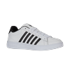 Sneaker K-SWISS "COURT TIEBREAK II", Gr. 38, schwarz-weiß (weiß, schwarz, weiß), Leder, sportlich, Schuhe
