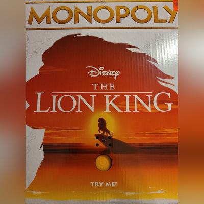 Disney Games | *New* Monopoly Disney The Lion King Board Game | Color: Orange/Yellow | Size: Os