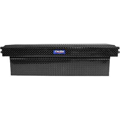 Dee Zee Truck Tool Box Aluminum Powdercoated Black Diamond Plate Standard Blue Label Series, DZ9170B