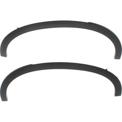Replacement Fender Trim Plastic Primed, Rear, Driver & Passenger Side, 1-year unlimited-mileage warranty SET-RM55390001