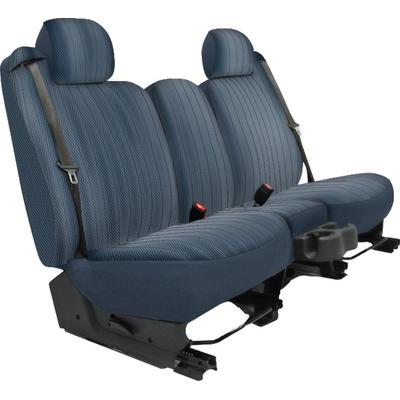 Seat Designs Cover Made of Velour Medium Blue Plush Regal Series, Front Row, 1-year limited warranty K020-8F-0RMB