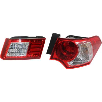 Replacement Tail Light OE Replacement, Passenger Side, Inner & Outer, 1-year unlimited-mileage warranty SET-RA73130001-2