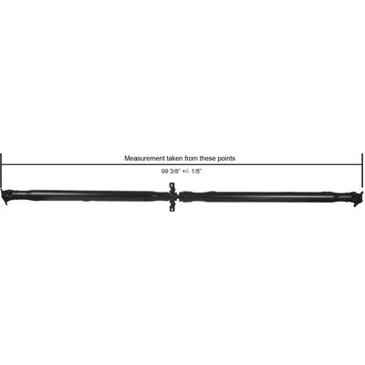A1 Cardone Driveshaft Reman Series, Rear, 1-year or 18,000-mile limited warranty 65-4005