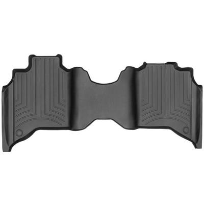 Weathertech Floor Mats Made of Rubberized Thermoplastic Polyolefins Black Molded Liner FloorLiner Series, Second Row, 4415454
