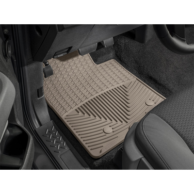 Weathertech Rubber Floor Kit Thermoplastic Tan, Front & Rear, Lifetime limited warranty WTCT086121